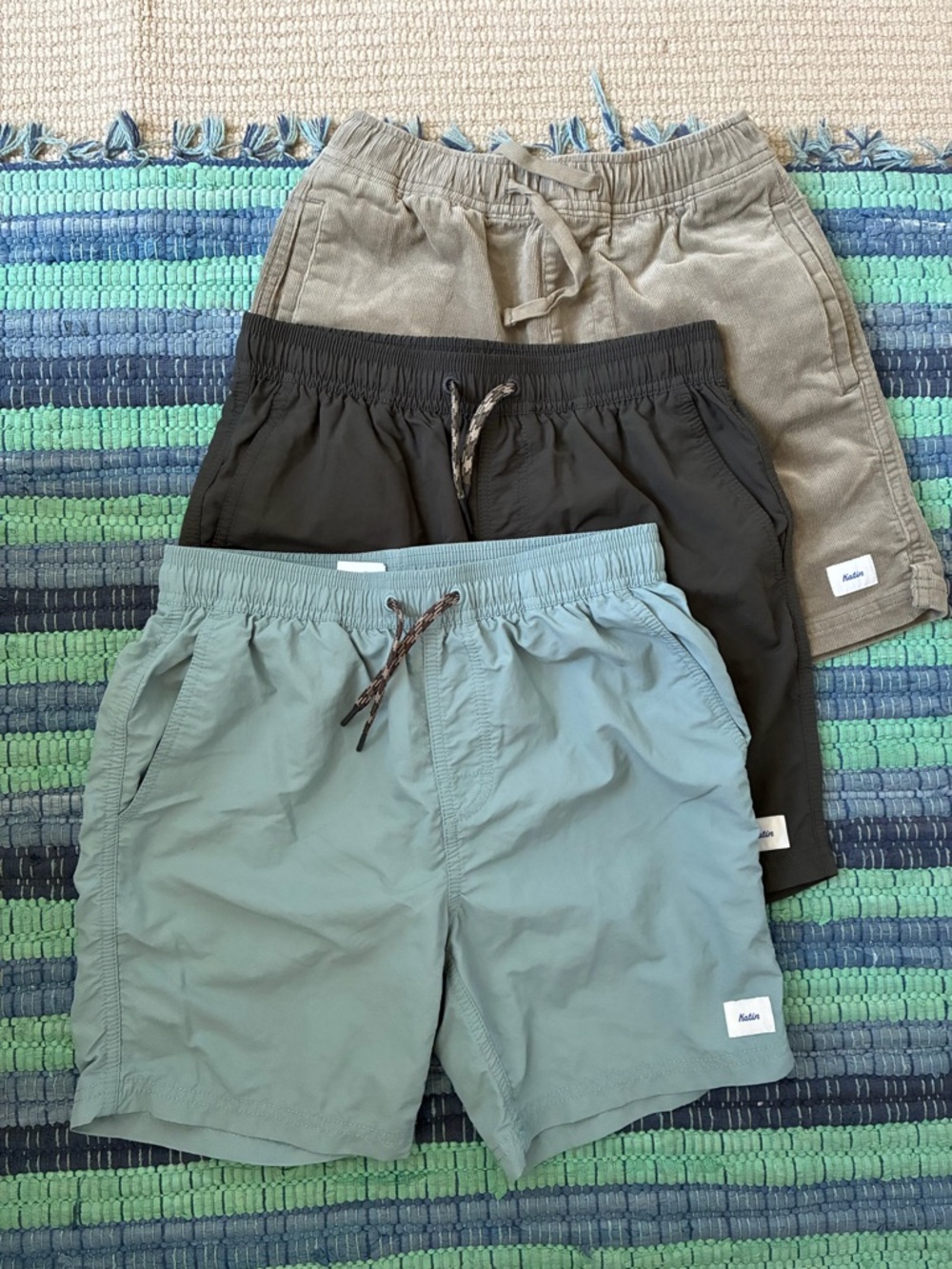 KATIN cord and volley boys shorts - 3 pairs size Small (8)